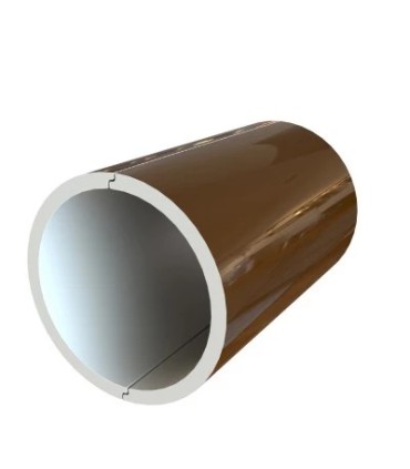 Ru03_Rura ceramiczna  fi. 256 x 400 otwór fi. 222 do pieców okrągłych