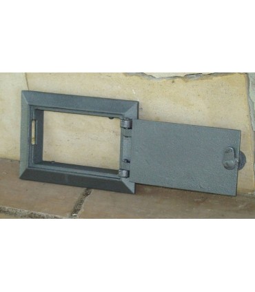 Drzwiczki żeliwne popielnikowe H1706, 125x185, MINI