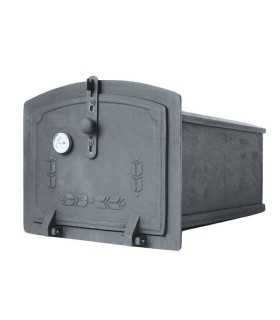 Piekarnik żeliwny z termometrem H1902, PŻT