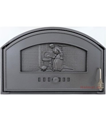 Drzwiczki żeliwne pieca chlebowego 700x460 H1309