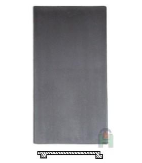 Płyta żeliwna pełna H2609, kuchenna P9 700x340 ślepa