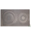 Płyta żeliwna H2637, kuchenna L7 800x450, restauracyjna
