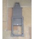 Szyber żeliwny H2702, 285x175, L2