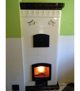 Realizacja unikalnego pieca kaflowego w Wierzycy