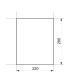 Fm01 Kafel środkowy 280 x 220