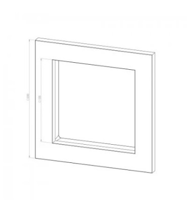 Kp14 Kafel z otworem kwadratowym